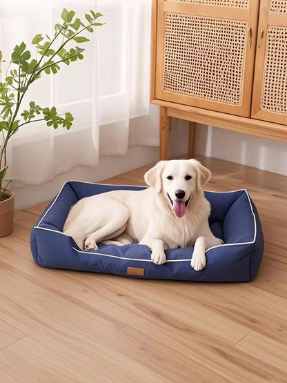 Bite-Resistant Waterproof Dog Bed for Large Dogs - alternate angle