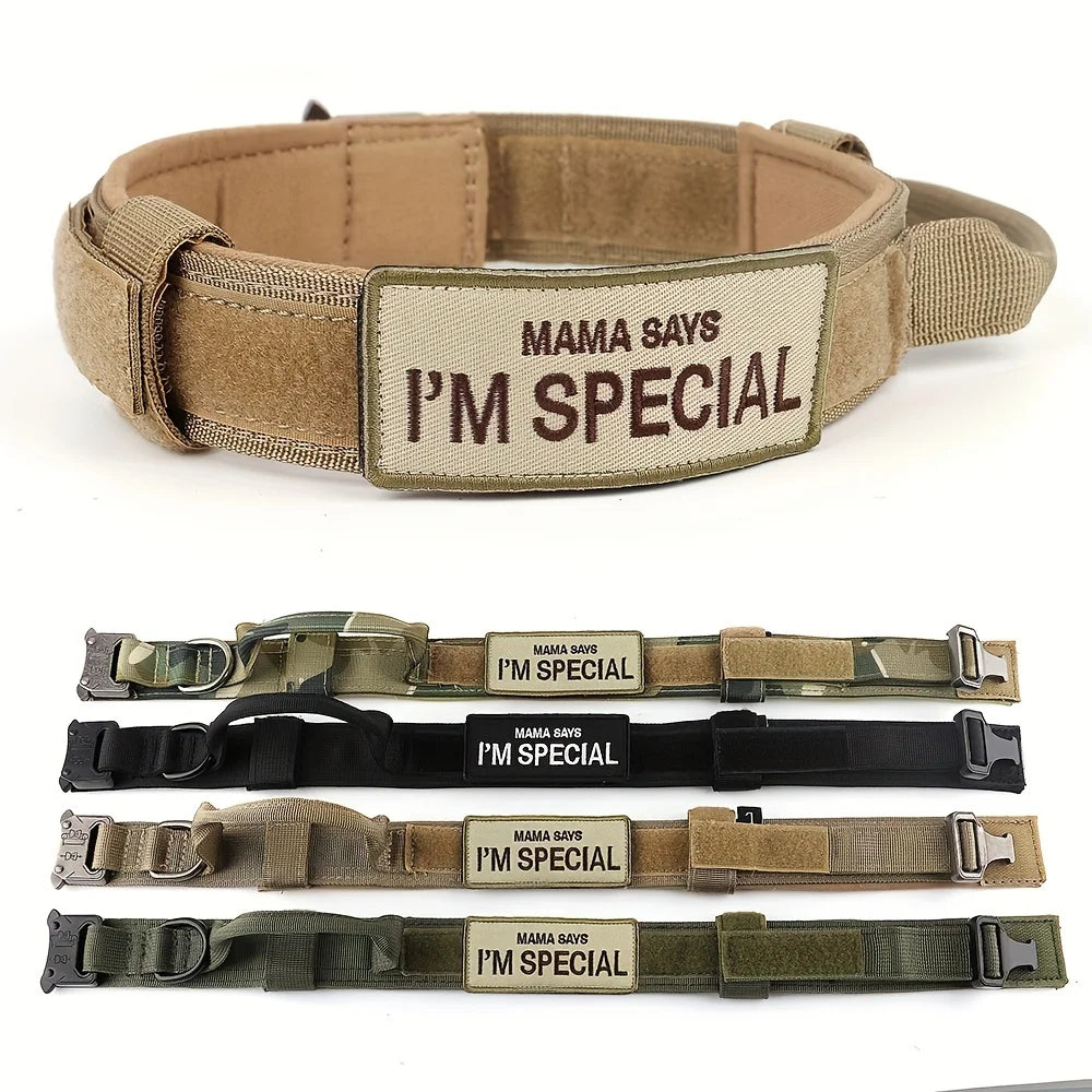 Tactical Military Dog Harness Set with Patches - view 24