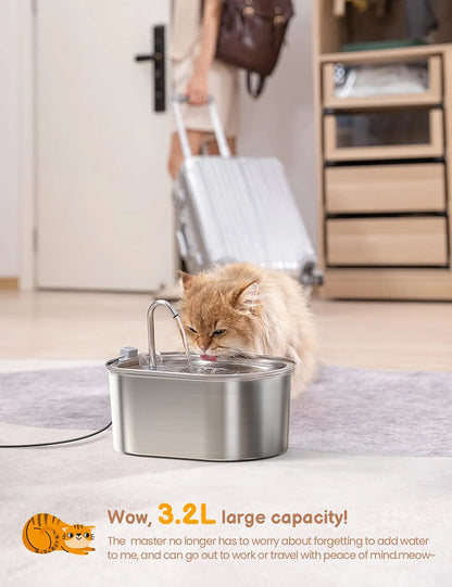 Smart Automatic Cat Water Fountain - feature view