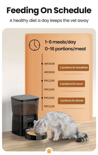 Automatic Pet Food Dispenser for Cats and Dogs - view 12
