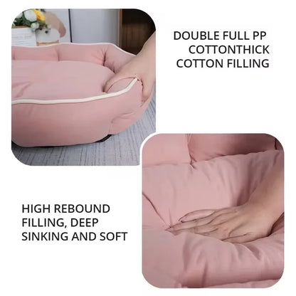 Spacious Pet Sofa Sleeping Bed for Large Dogs - close-up