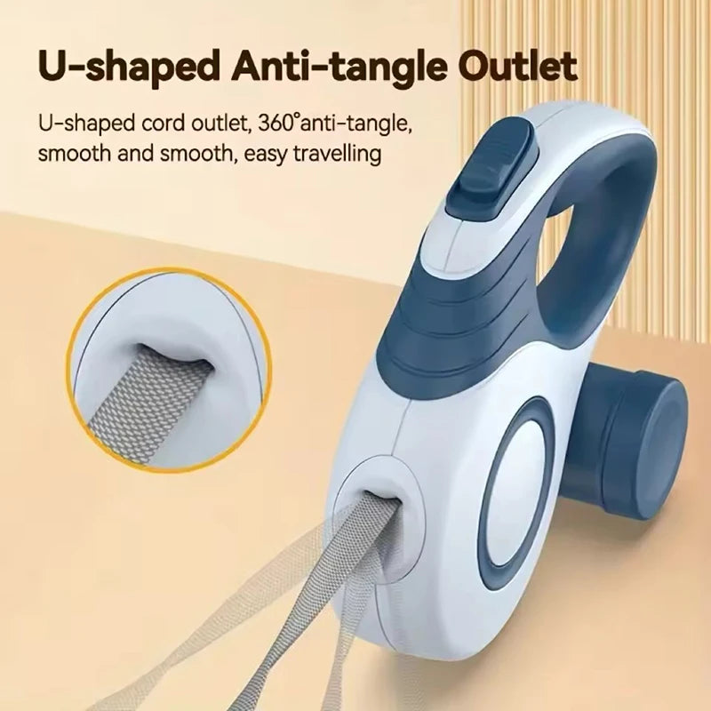 Automatic Retractable Leash for Small Dogs and Cats - side view