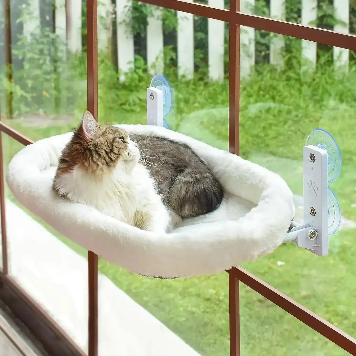 Winter Cat Window Hammock with Suction Cups