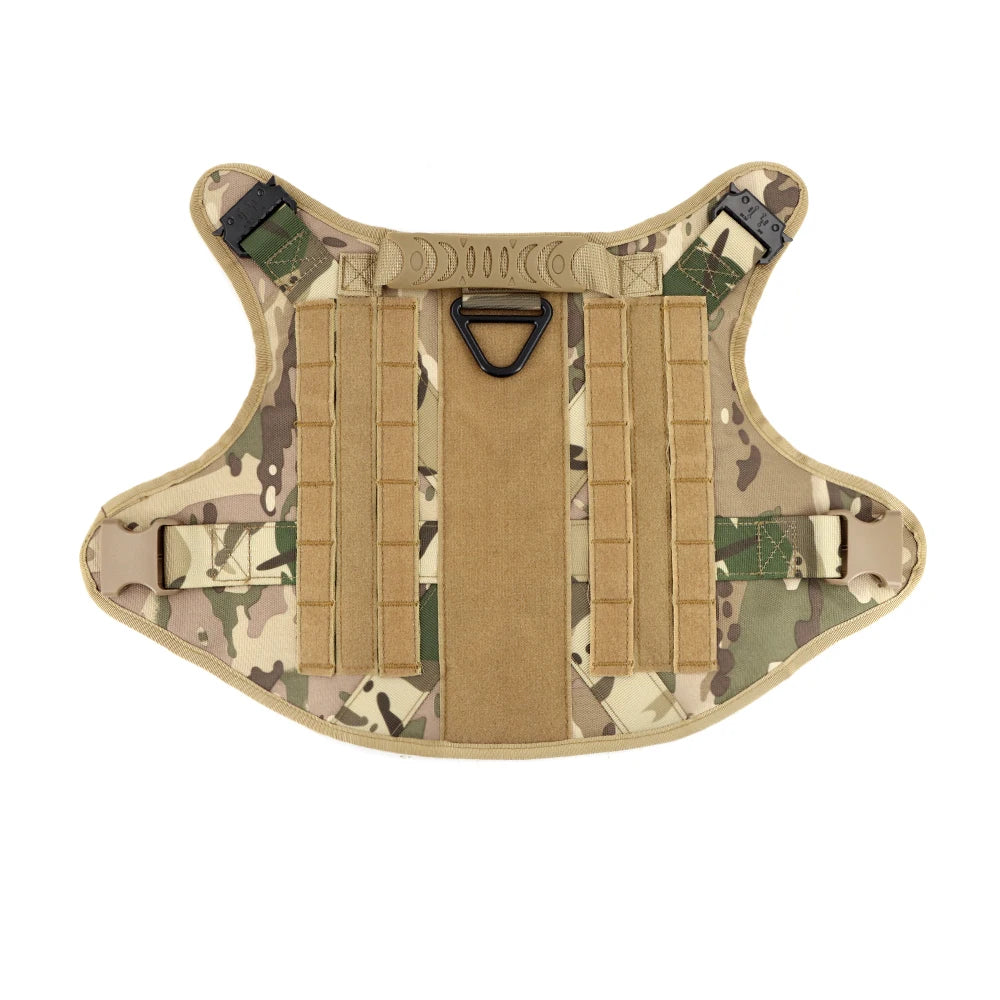 Tactical Military Dog Harness Set with Patches - view 14