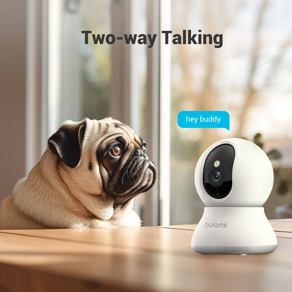 2K Pet Camera with 360 Pan-Tilt and Phone App - detail
