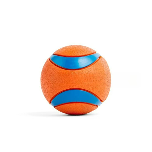 Ultra Bouncy Rubber Dog Ball for Large Dogs (Land and Water) - Ultra Ball