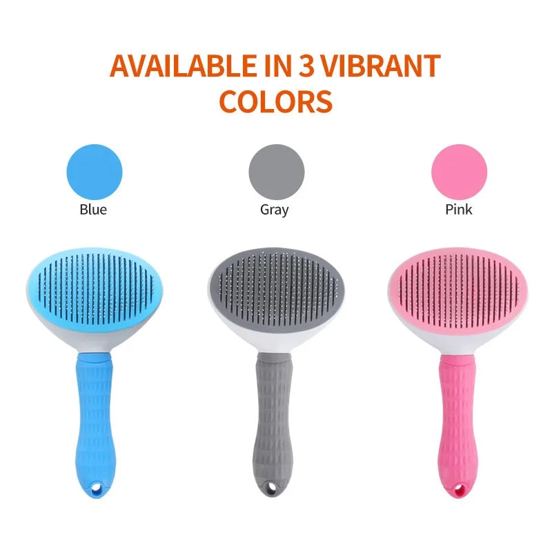 Self-Cleaning Needle Pet Comb for Cats and Dogs - view 24