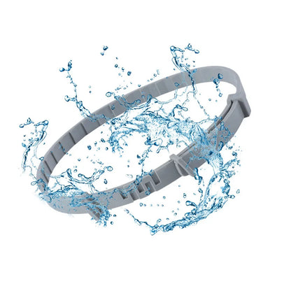 Adjustable Waterproof Plastic Dog Collar - close-up