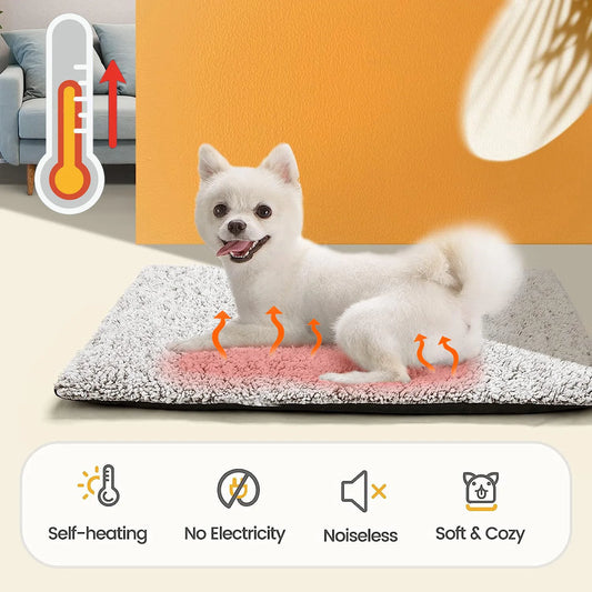 Self-Heating Pet Mat for Cats and Small Dogs