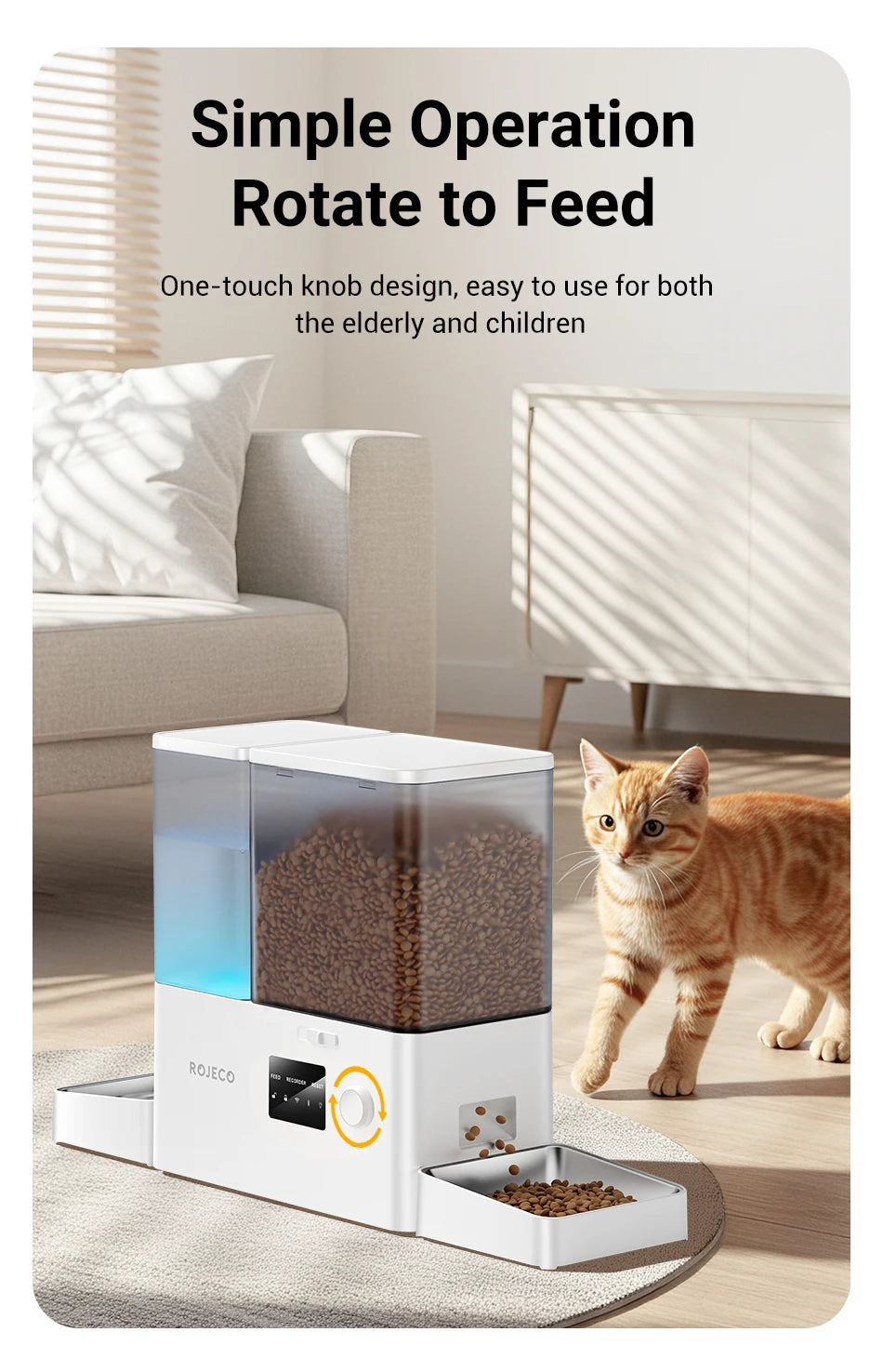 WiFi Smart Pet Feeder and Water Fountain (8.5L) - view 15