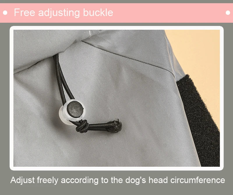 Reflective Sun-Protective Dog Raincoat Jumpsuit - view 13