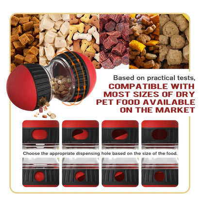 IQ Slow Feeder Ball for Dogs and Cats - detail