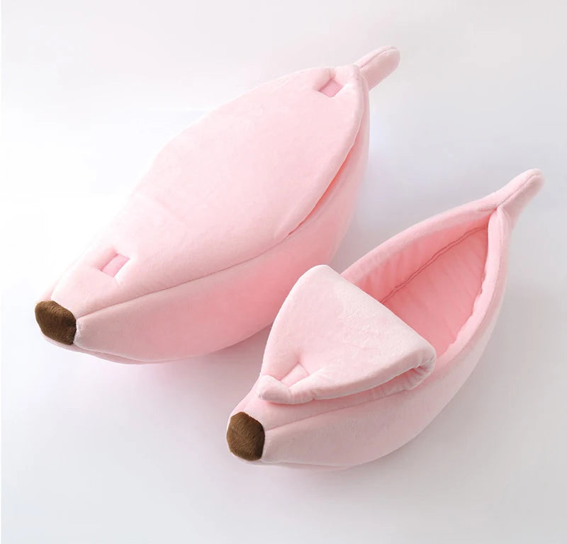Cozy Banana-Shaped Cat Bed and Kennel - view 20