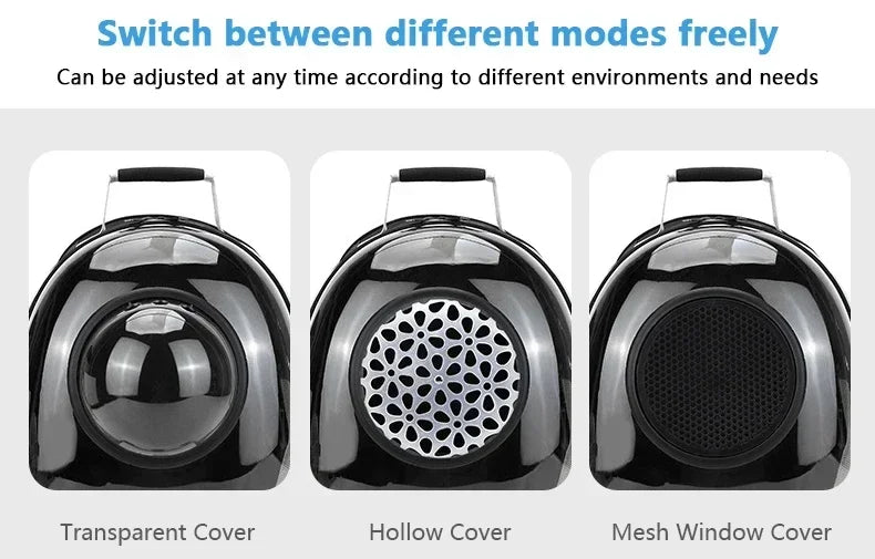 Transparent Bubble Capsule Pet Carrier Backpack - view 16