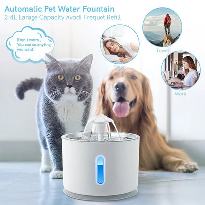 Automatic Stainless Steel Pet Water Fountain - detail
