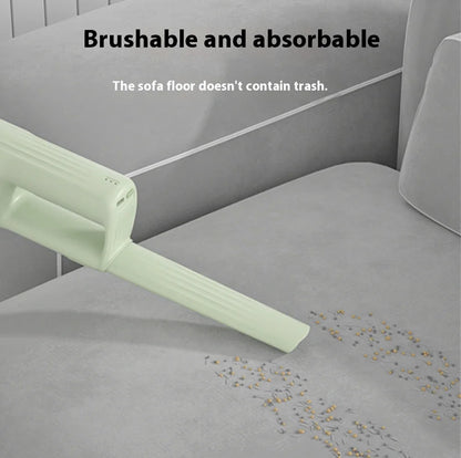 Pet Grooming Vacuum Kit with 5 Brushes for Cats and Dogs - in use