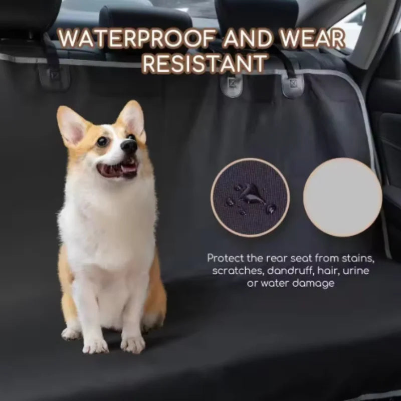Foldable Dog Car Seat Cover and Travel Hammock - view 16