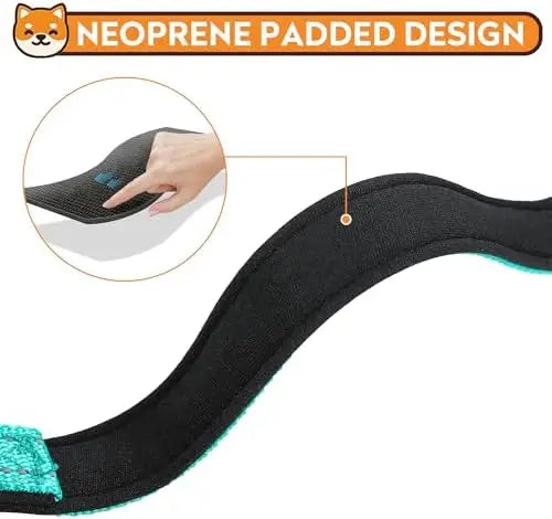 Reflective Adjustable Dog Collar for Medium Dogs - close-up