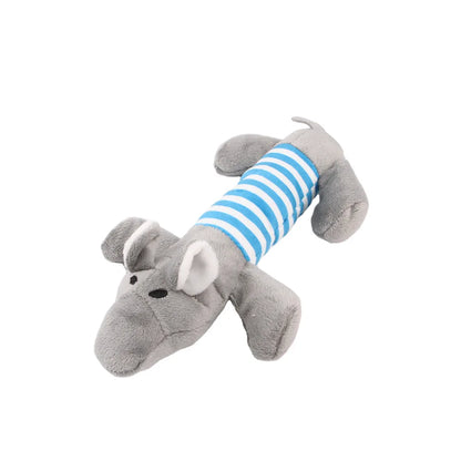 Plush Squeaky Animal Dog Toys (Elephant, Duck, Pig) - Elphone / S