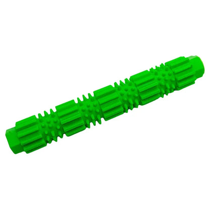Indestructible Cooling Chew Toy and Treat Dispenser - green