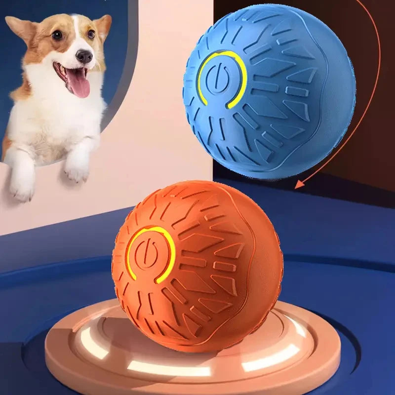 USB Rechargeable Smart Rolling Dog Ball - view 27