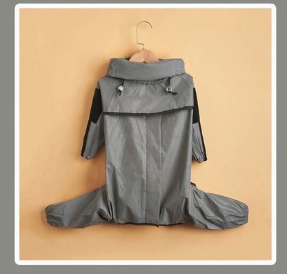Reflective Sun-Protective Dog Raincoat Jumpsuit - view 16