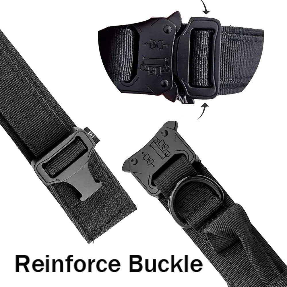 Tactical Dog Collar and Leash Set for Medium and Large Dogs - lifestyle