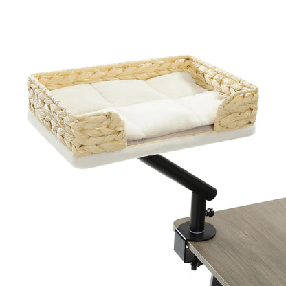 360 Degree Rotatable Cat Desk Bed with Adjustable Stand - view 26