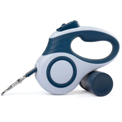 Automatic Retractable Leash for Small Dogs and Cats - Blue / 3M