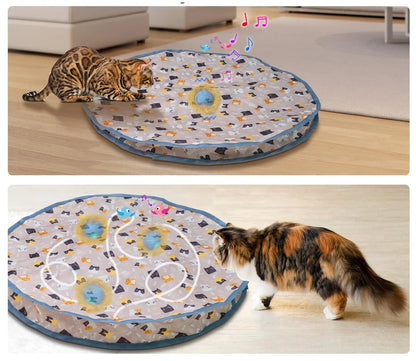 Interactive Motion Cat Toy Ball with Hide and Seek Pouch - view 18