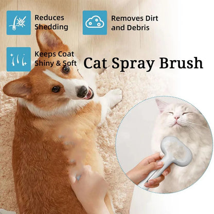 3-in-1 Steam Spray Pet Grooming Brush - view 12