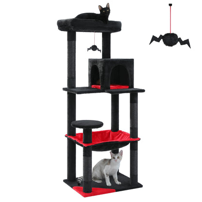 5-Level Cat Tree Tower for Large Cats with Hammock - view 35