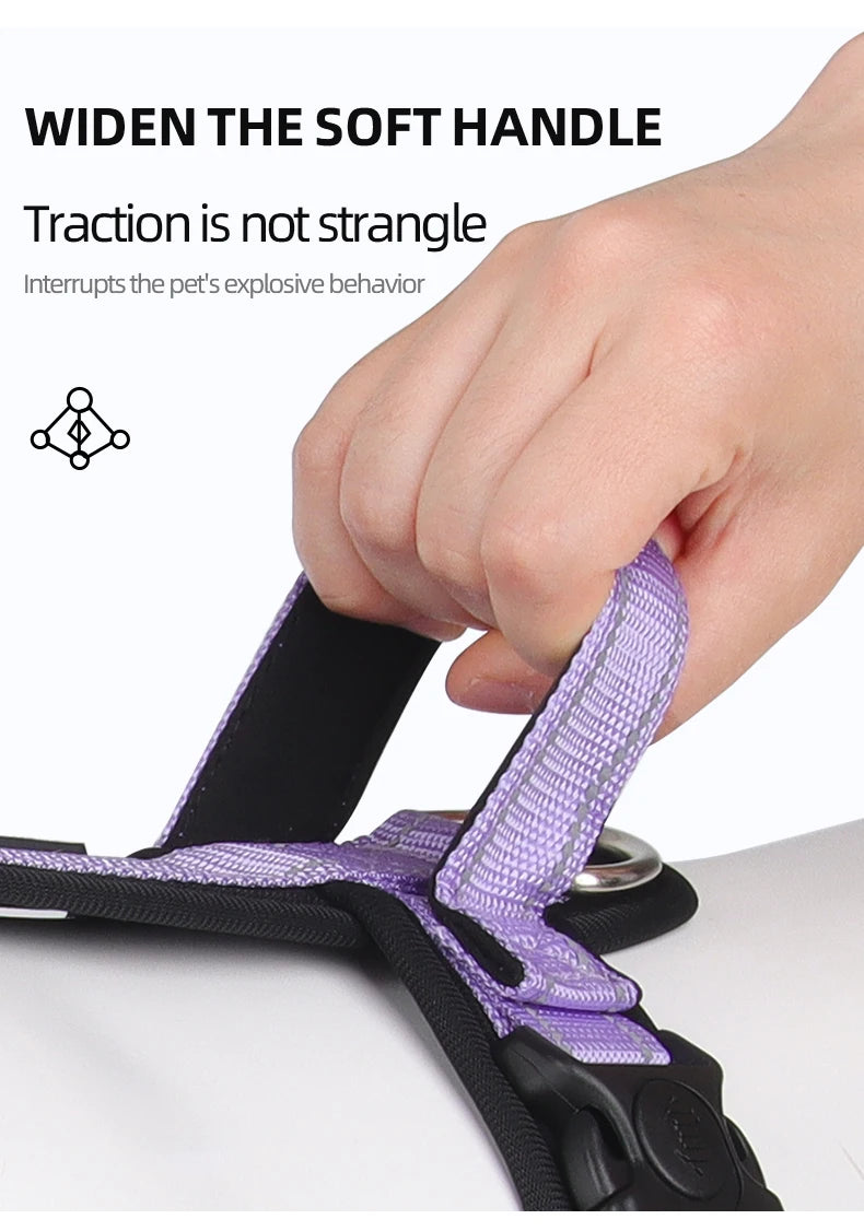 Escape-Proof Dog Harness with Control Handle - view 11