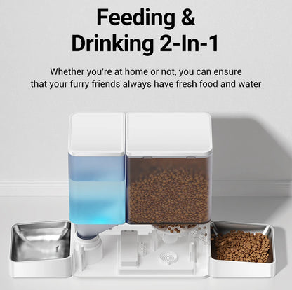 WiFi Smart Pet Feeder and Water Fountain (8.5L) - view 11