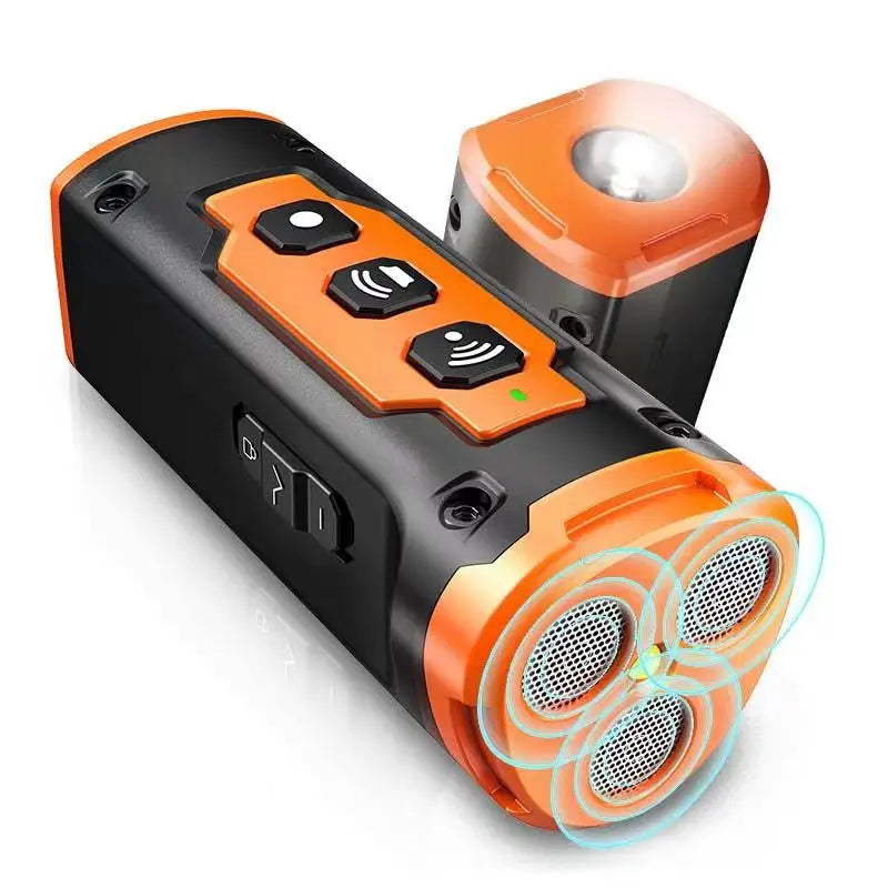 Ultrasonic Dog Repeller and Training Device with LED - Orange