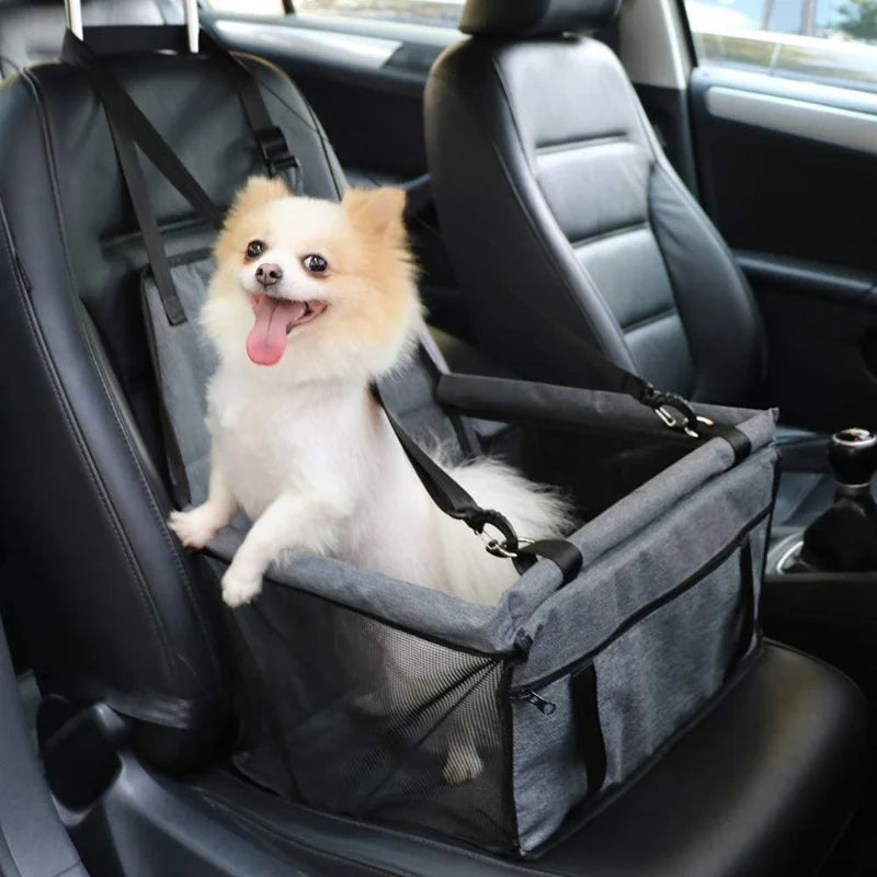 Foldable Dog Car Seat Cover and Travel Hammock