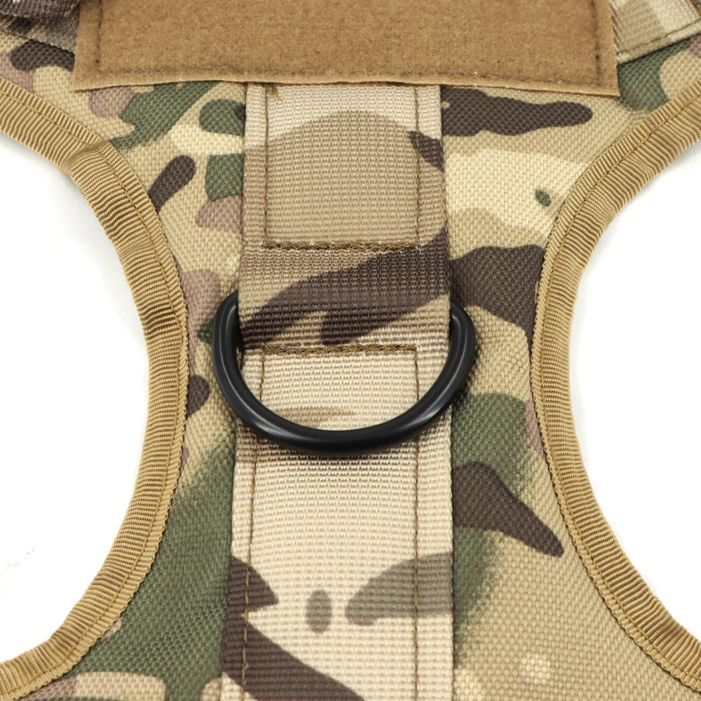 Tactical Military Dog Harness Set with Patches - view 21