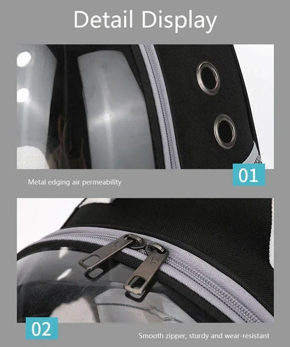 Transparent Bubble Capsule Pet Carrier Backpack - view 19