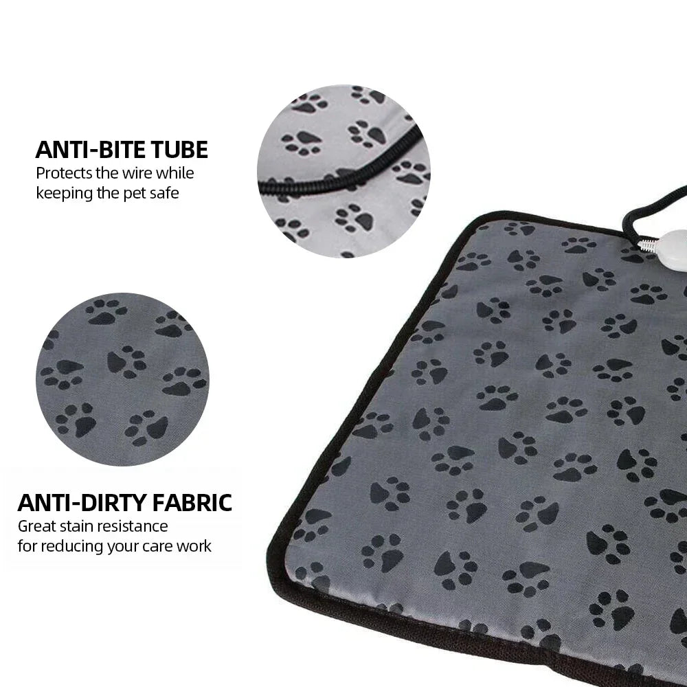 Waterproof Indoor Pet Heating Pad (45 x 45 cm) - view 11