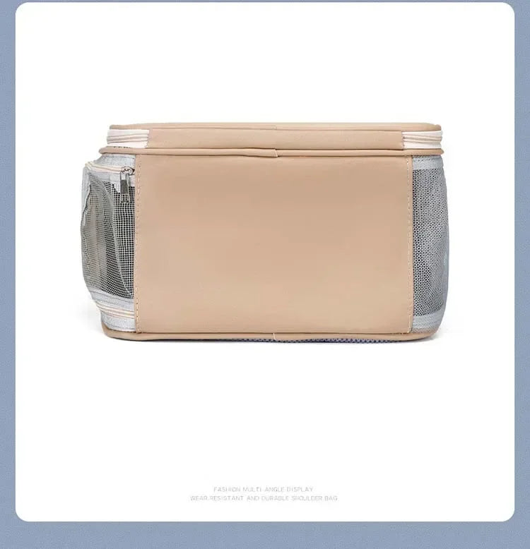 Foldable Transparent Pet Backpack for Cats and Small Dogs - view 23