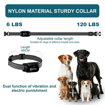 Digital Dog Training Collar with LCD Display (800m Range) - in use