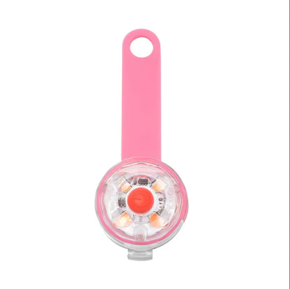 LED Waterproof Pet Collar Safety Light - Pink