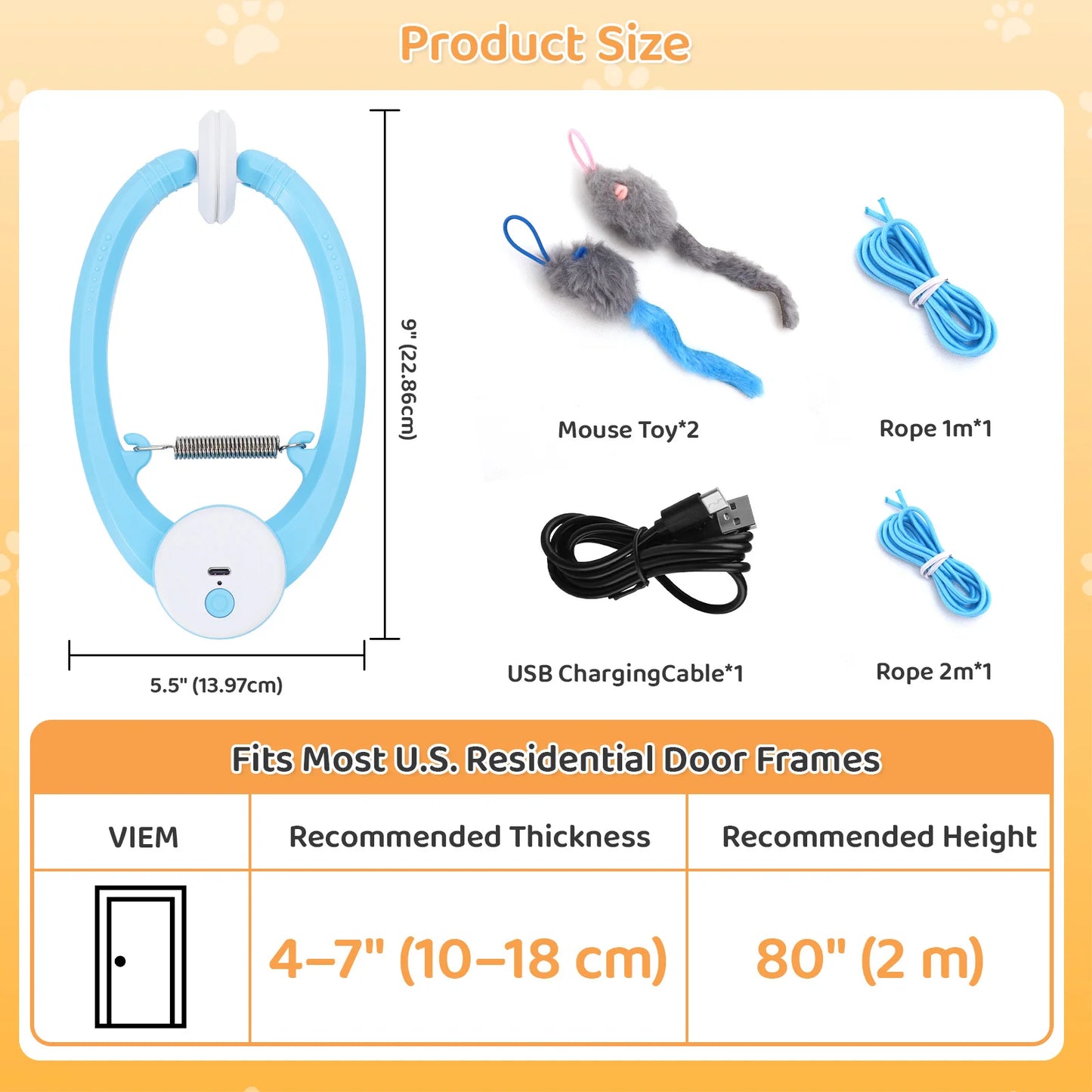 Automatic Fluttering Butterfly Cat Toy (USB Rechargeable) - close-up