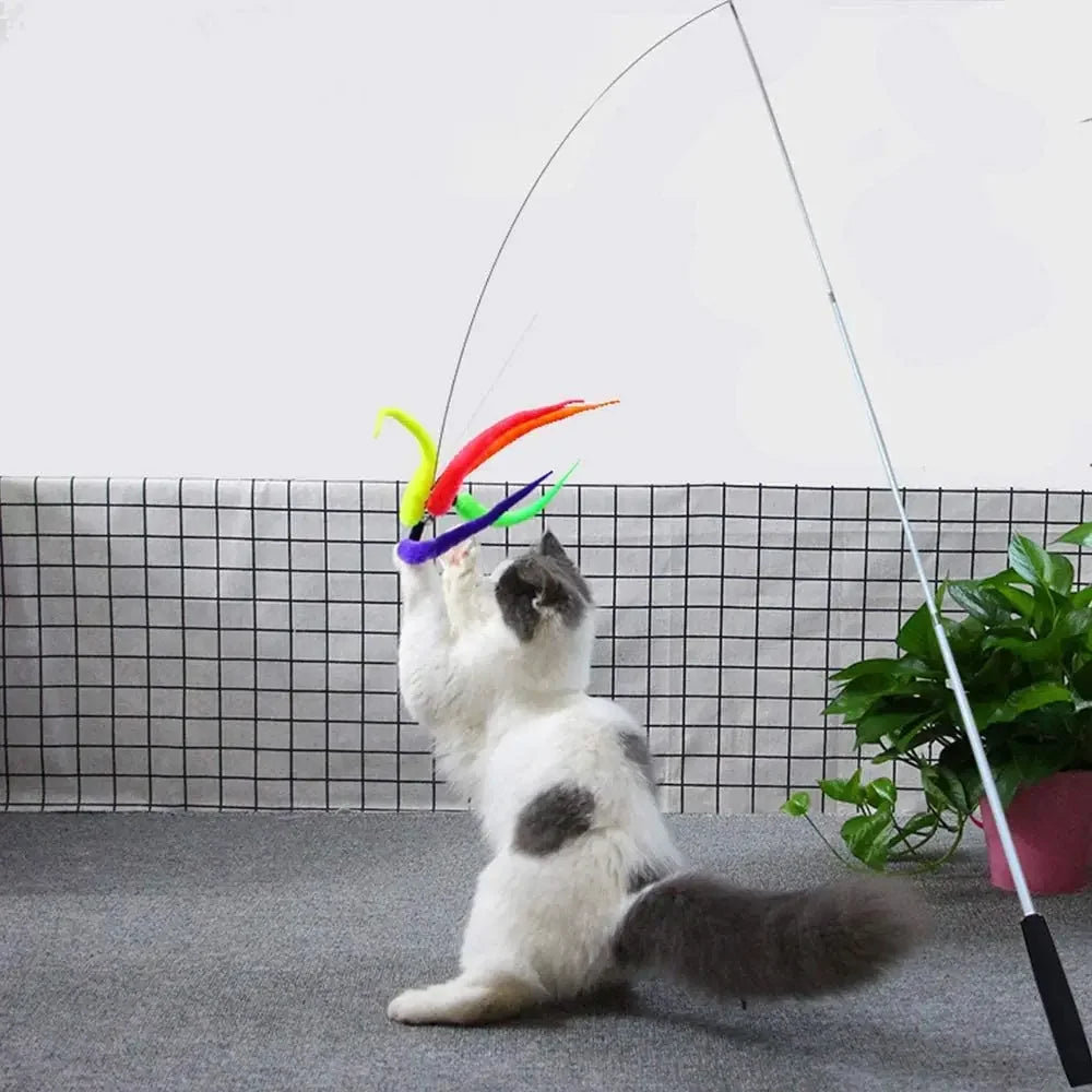 Interactive Cat Wand Worm Refill Attachments - view 12