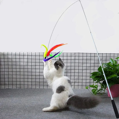 Interactive Cat Wand Worm Refill Attachments - view 12