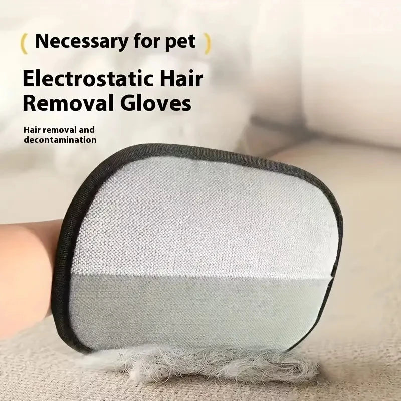 Washable Pet Hair Remover Gloves - close-up
