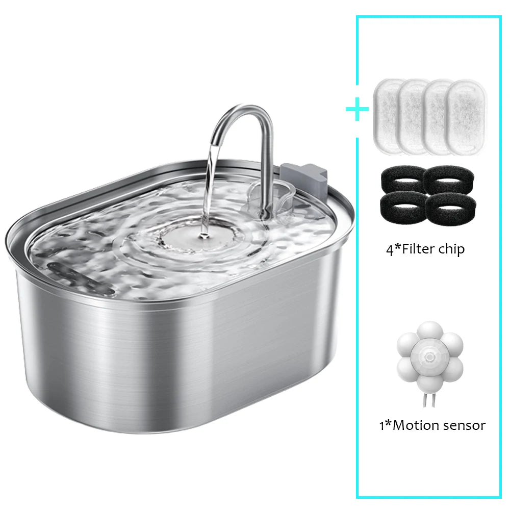 Smart Automatic Cat Water Fountain - Premium Package