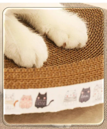 Corrugated Cardboard Cat Scratcher and Bed - view 11