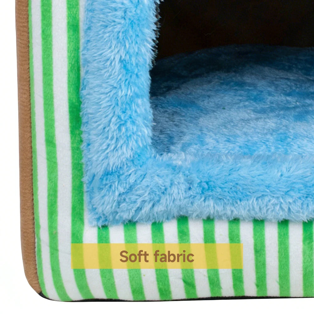 Foldable Washable Pet House Bed for Cats and Small Dogs - view 12