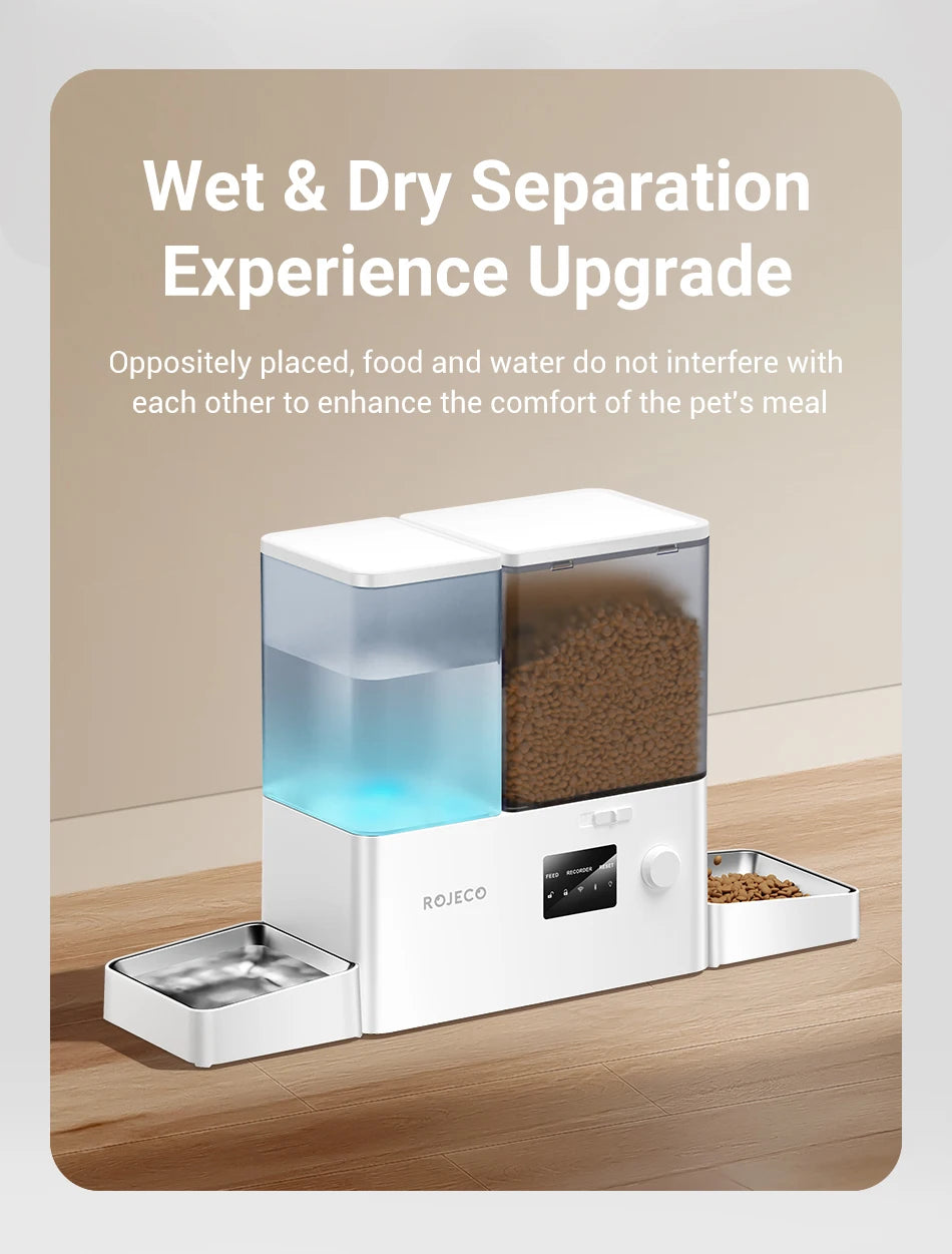 WiFi Smart Pet Feeder and Water Fountain (8.5L) - view 12